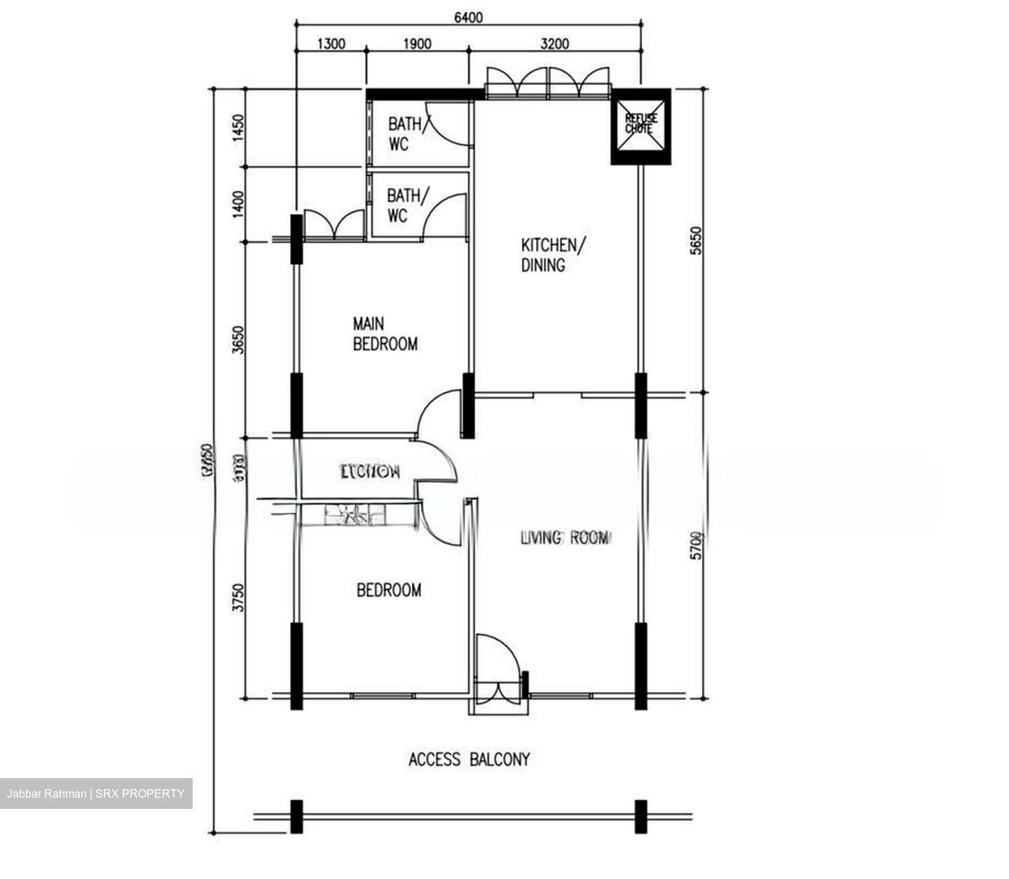 Blk 423 Garden Hill (Bedok), HDB 3 Rooms #502693881